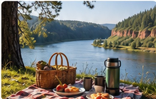Пикник на берегу реки